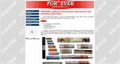 Desktop Screenshot of for-ever.ro